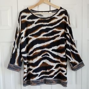 💥Sale💥 Alfred Dunner Tiger Stripe Top / Blouse